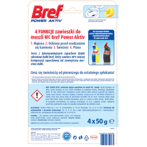 BREF Power Aktiv Soczysta Cytryna 4x50 g